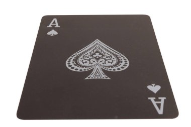 Kart güvertesi oyunu. Beyaz arkaplanda izole edilmiş bir oyun..