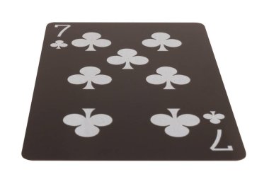 7 kart siyah oyun destesi.