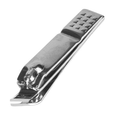 Tırnak makası koleksiyonu beyaz arkaplanda izole edildi.