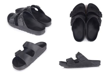 Siyah flop beyaz arkaplanda izole edildi.