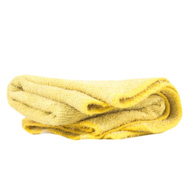 beyaz arkaplanda izole edilmiş bez rengi.