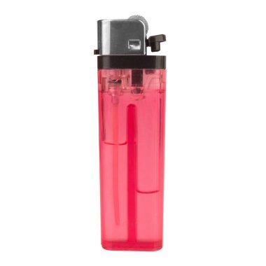 Beyaz araç yanığında kırmızı ışık.