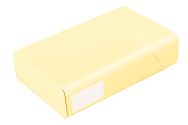 sigara kutusu beyaz arkaplan ürünü üzerinde.