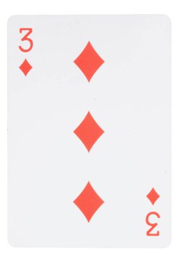 Kağıt oyunu beyaz oyun şans üç elmas.