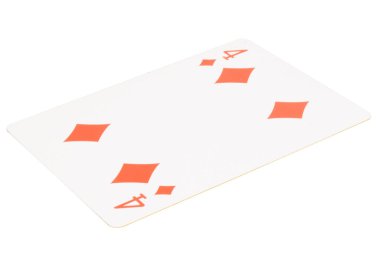 Kağıt oyunu beyaz oyun şans dört elmas.