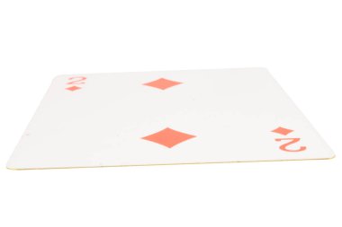 Kağıt oyunu beyaz oyun iki elmas şans.