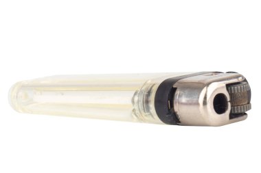 Beyaz Arkaplanda Tek Beyaz Işık.