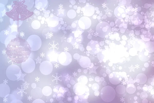 Abstrakte Verschwommene Festliche Zarte Winterweihnachten Oder Happy New Year Hintergrund — Stockfoto
