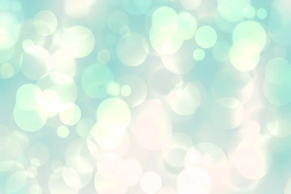 Abstract Light Green White Delicate Colorful Pastel Spring Summer Bokeh — 스톡 사진
