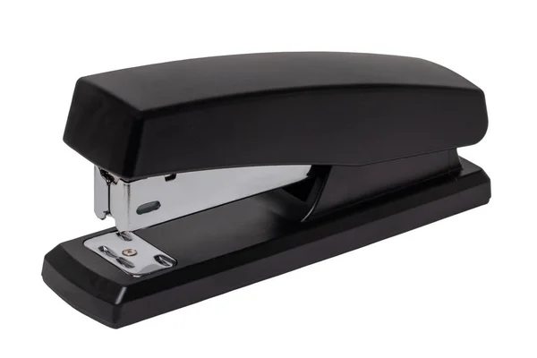 Black Professional Stapler Isolated Clipping Path Macro Office Supplies Stationery Royalty Free Stock Photos