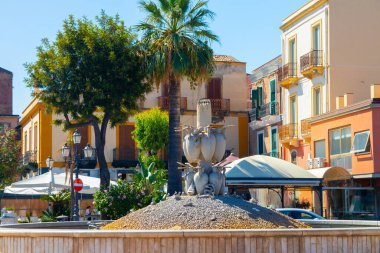 Milazzo, Sicilya, İtalya - 03 Ekim 2023. 