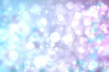 Soyut bulanık taze bahar ışığı hassas pastel mavi turkuaz renk arkaplan dokusu parlak dairesel yumuşak renk ışıklarıyla. Kart konsepti. Güzel arkaplan illüstrasyonu.