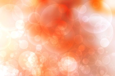 Soyut, zarif, sarı, kırmızı, turuncu arka plan dokusu ve çözülmüş bokeh daireleri. Mutlu yıllar, parti davetiyesi, sevgililer günü kartı konsepti. 