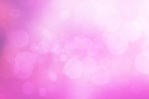 Абстрактная размытая свежая яркая весна летом свет нежный пастельно-розовый белый боке фон текстуры с ярким круглой мягкий цвет огней. Красивая фоновая иллюстрация.