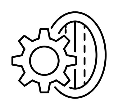 Startup, business, edit vector icon on transparent background. Outline Startup, business, edit vector icon.