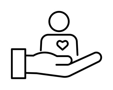 Ai, artificial, intelligence vector icon on transparent background. Outline Ai, artificial, intelligence vector icon.