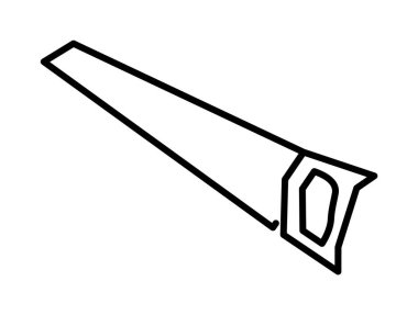 Building, carpenter, construction vector icon on transparent background. Outline Building, carpenter, construction vector icon.