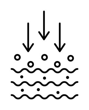 Absorb, cleaning, dirt vector icon on transparent background. Outline Absorb, cleaning, dirt vector icon.