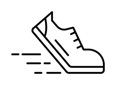 Marathon, line vector icon on transparent background. Outline Marathon, line vector icon.