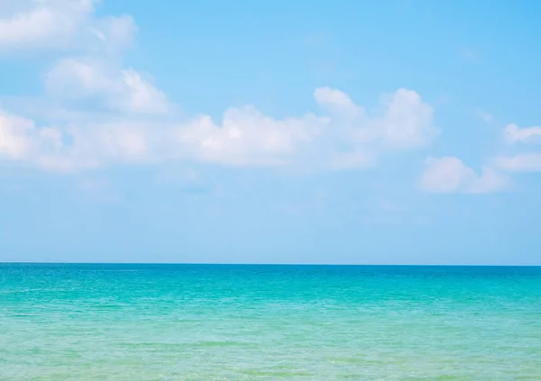 Яскравий Морський Фон Сонячний День Літній Фон Тропічною Сценою Чистою — стокове фото