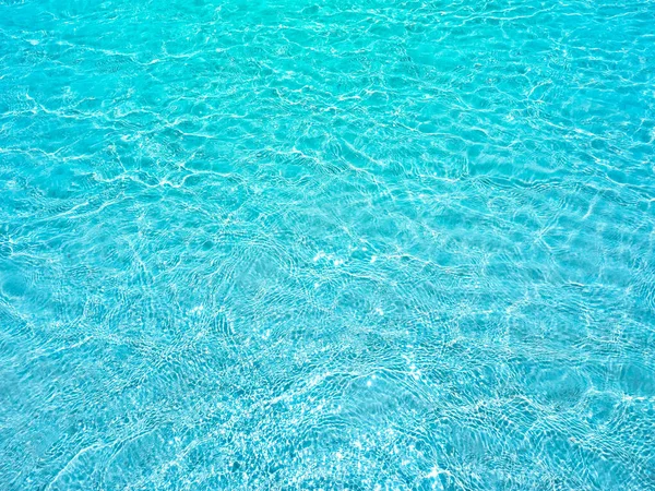 Agua Fondo Marino Acuático Mar Azul Claro Brillante Con Ondulante —  Fotos de Stock