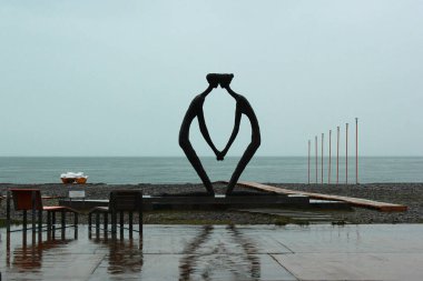 Batumi, Gürcistan - 18 Haziran 2016: İraklı Tsuladze 'nin 