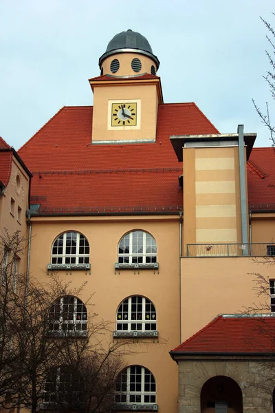 Greiz Duitsland Maart 2023 Basisschool Van Johann Wolfgang Goethe Greiz — Stockfoto