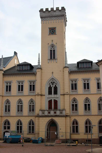 Greiz Γερμανία Μαρτίου 2023 Δημαρχείο Του Greiz Μια Πόλη Στην — Φωτογραφία Αρχείου
