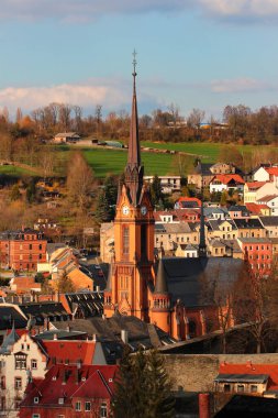 Mylau 'nun Saksonya, Almanya' daki kasabası. Doğu Almanya 'nın Vogtland ilçesine bağlı bir beldedir..