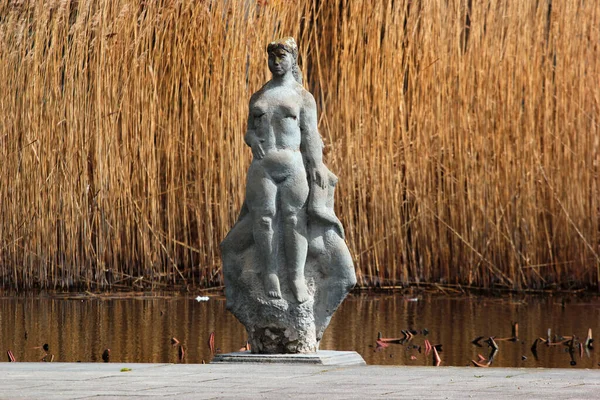 Reichenbach Allemagne Mars 2023 Sculptures Dans Parc Generations Situé Dans — Photo