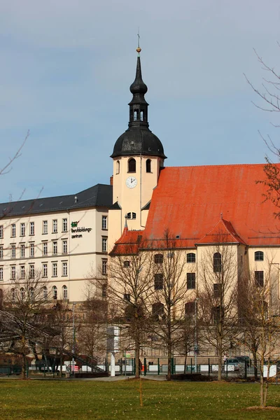Райхенбах Германия Марта 2023 Года Церковь Святого Петра Павла Райхенбах — стоковое фото