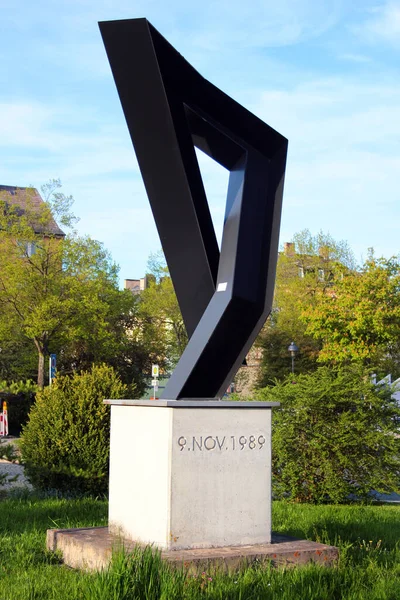 Hof Duitsland Mei 2023 Monument Van Peter Kalb Gewijd Aan — Stockfoto