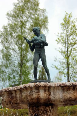 Markneukirchen, Almanya - 14 Mayıs 2023: Markneukirchen Müzesi, Vogtland 'da bir kasaba ve müzik aleti üretim bölgesinin tarihi merkezi