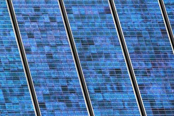 Paneles Solares Techo Fondo Abstracto Energía Renovable —  Fotos de Stock
