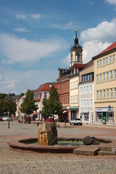 Werdau Almanya Haziran 2023 Saksonya Daki Landkreis Zwickau Nun Bir — Stok fotoğraf