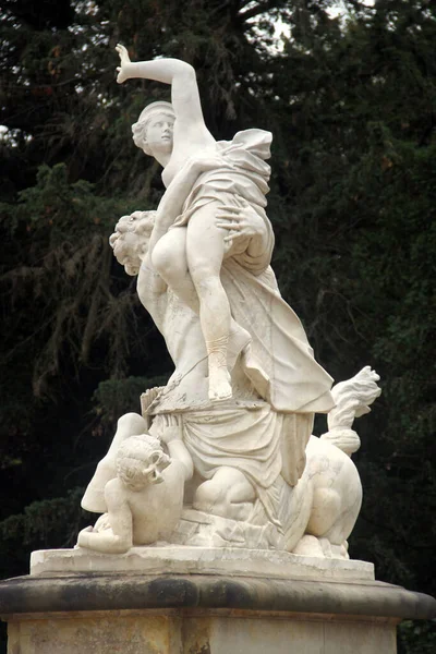 Dresden Tyskland Juli 2023 Skulpturen Nessus Centaur Och Deianira Antonio — Stockfoto