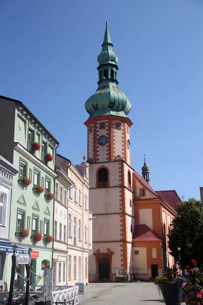 Sokolov Τσεχική Δημοκρατία Αυγούστου 2023 Ρωμαιοκαθολική Εκκλησία Του Αγίου Ιακώβου — Φωτογραφία Αρχείου