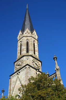 Almanya 'nın Bavyera eyaletinde yer alan Yukarı Franconia bölgesindeki Muenchberg kasabasındaki Aziz Peter ve Paul Kilisesi