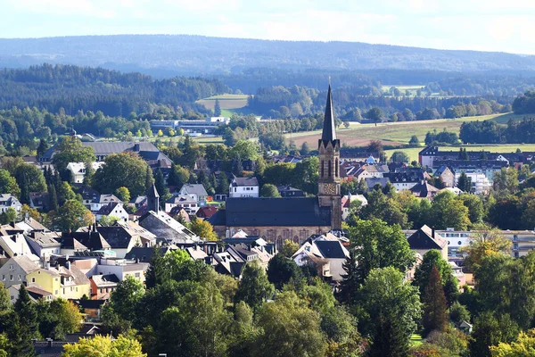 Muenchberg Stad Opper Franken Regio Beieren Duitsland — Stockfoto