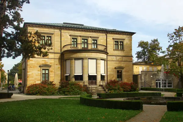 Bayreuth Duitsland Oktober 2023 Wahnfried Gebouw Een Villa Waar Beroemde — Stockfoto