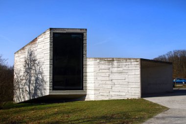 Kassel, Almanya - 10 Mart 2025: Bergpark Wilhelmshoehe 'de bir peyzaj parkı, Hessen
