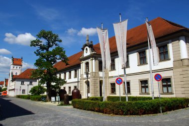 Weiden in der Oberpfalz, Almanya - 31 Mayıs 2025: Weiden Uluslararası Seramik Müzesi, Yukarı Palatinate kasabası Weiden 'da bir porselen ve seramik müzesi