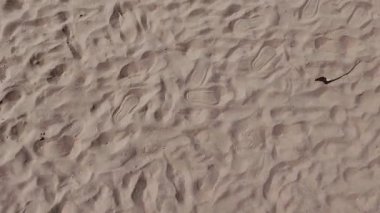 Na Jomtien plajının deniz ve dalga manzarası, Pattaya, Tayland