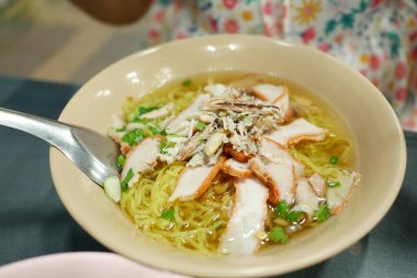 Lezzetli şehriye yemeği yerel yemek yiyecekler kentsel çevre yakın çekim mutfak zevki