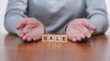 An engaging promotional sale event showcasing products a retail store.
