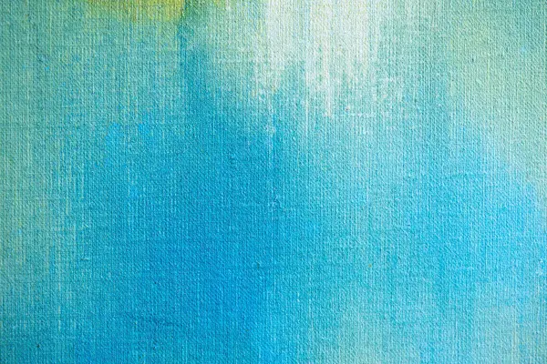 Close Painted Canvas Texture Brush Strokes Clearly Visible — Stock Photo, Image