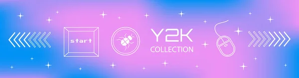 Y2K — 스톡 벡터