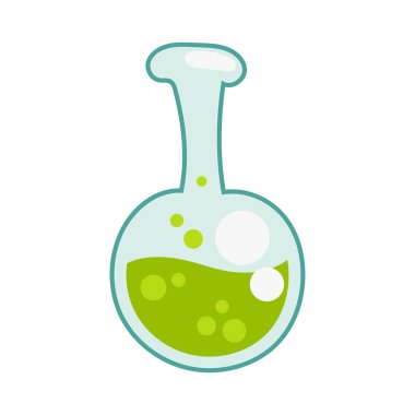 Cadılar Bayramı ölümcül zehir çıkartması, vektör sanatı, dekorasyon, Cadılar Bayramı için sembol ve baskı.