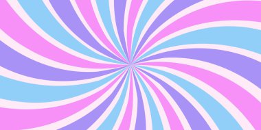 Renkli kirişlerle donatılmış soyut bir arka plan. Dekoratif retro sanat. Vektör illüstrasyonu.