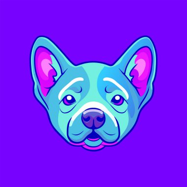 Güzel ve renkli köpek çizgi filmi
